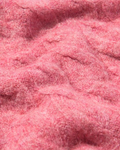 pull en maille Vicky pour femme rose