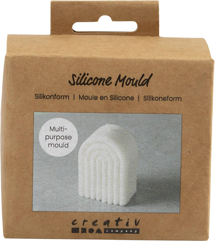 Creativ Company Silikoneform, Bue, H: 8 cm, diam. 4 cm, B: 5,5 cm.