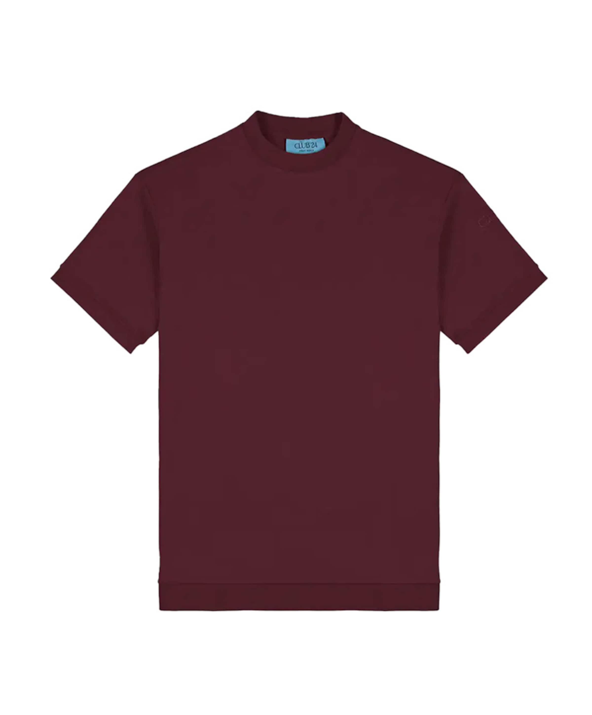 Club 24 Heren T-shirt bordeaux