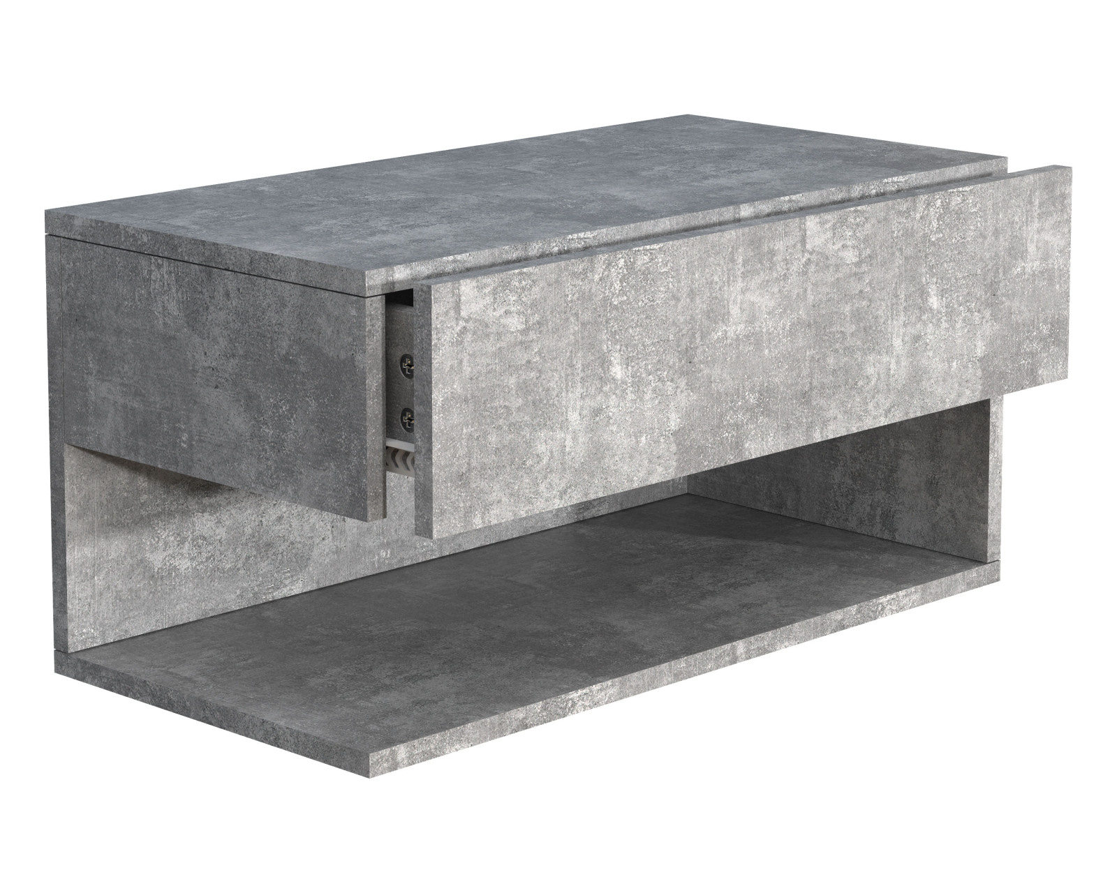 Wandschublade USAL XL - betongrau - 60 cm