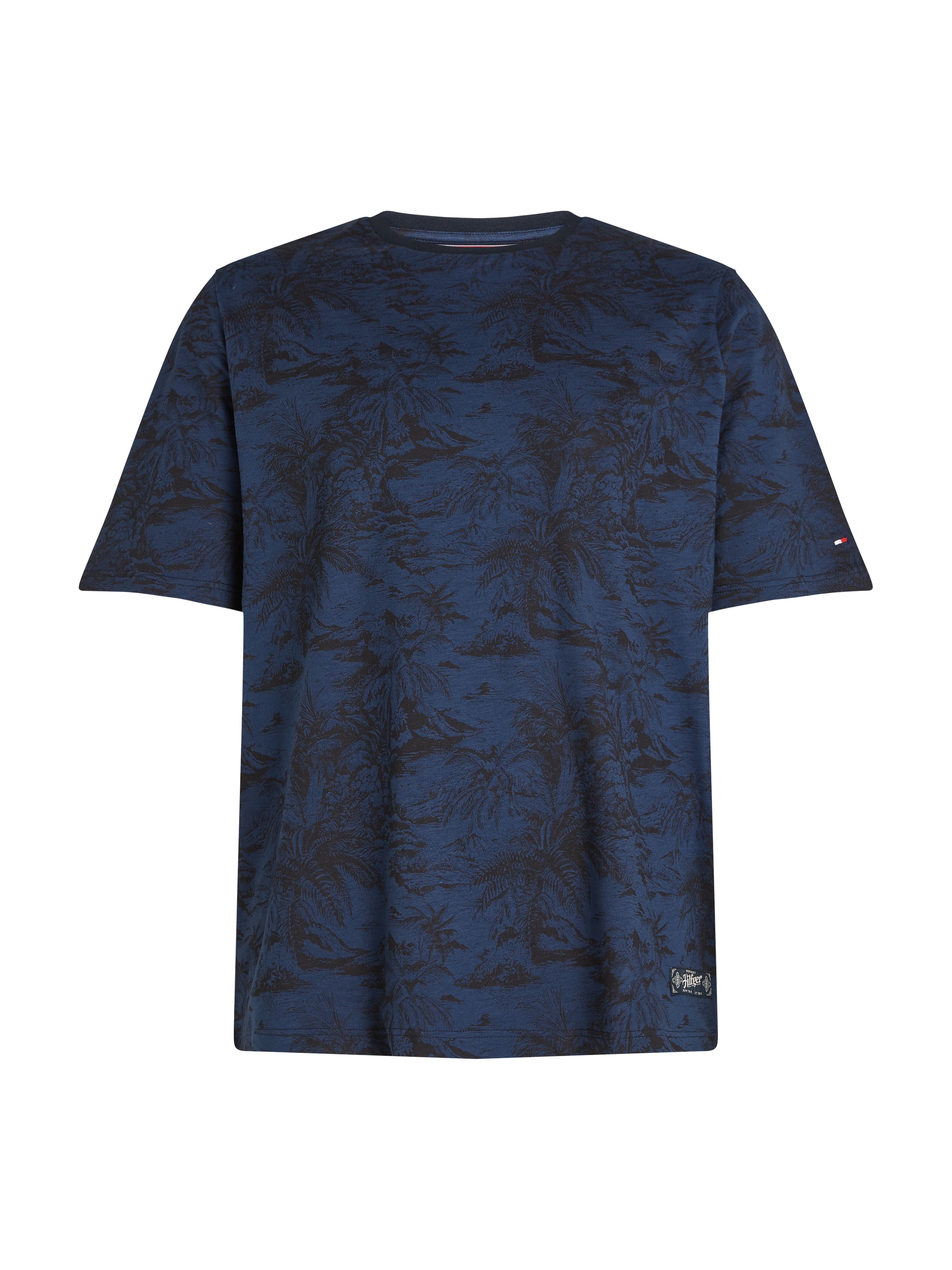 Tommy Hilfiger Big & Tall T-Shirt »BT-SUMMER SLUB AOP TEE-B« Grosse Grössen