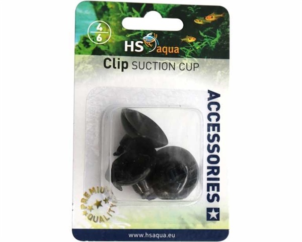 HS Aqua Clipzuiger 4-6 MM 3 ST. Zwart | Toebehoren