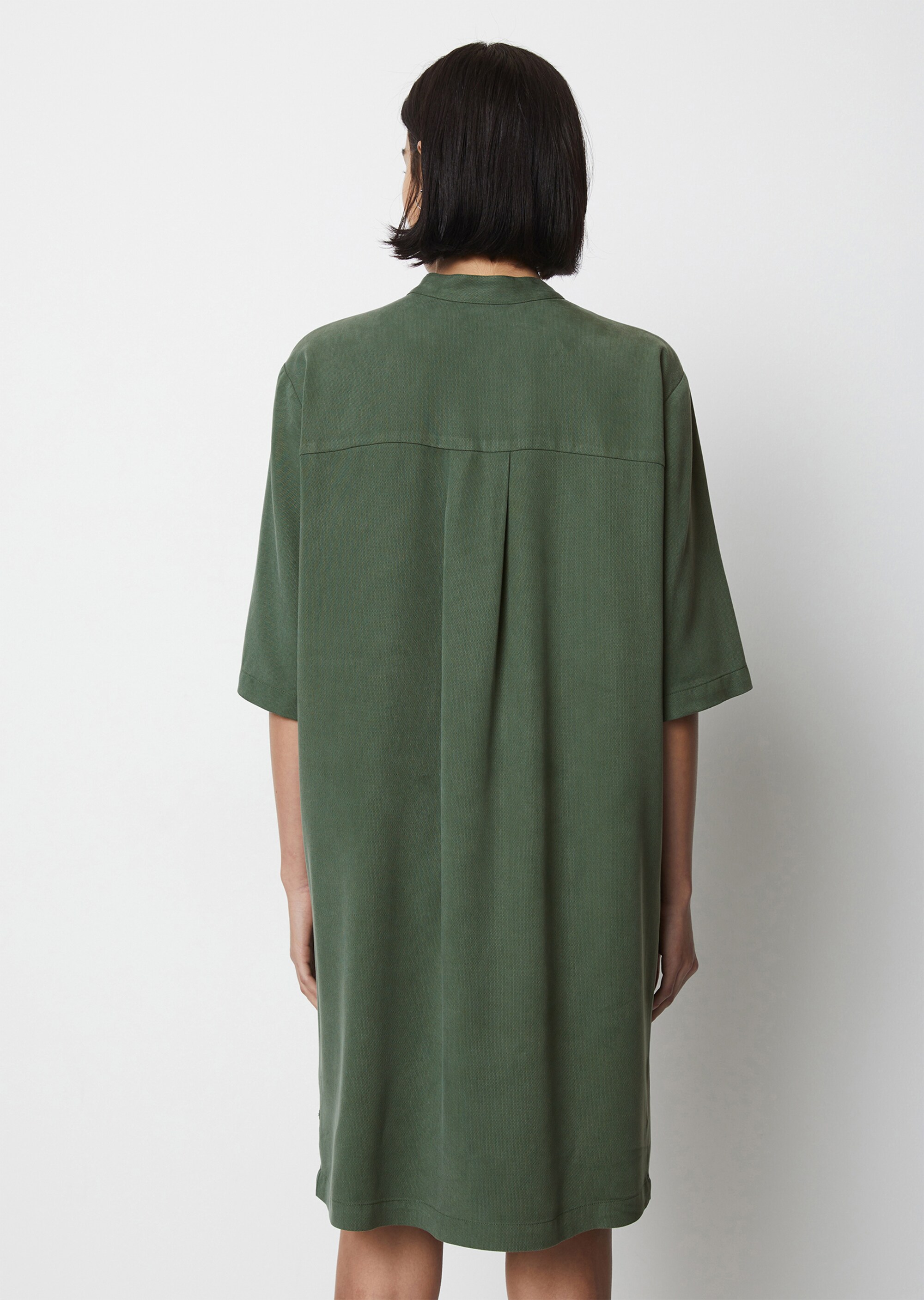 Blusenkleid regularaus Tencel™ Lyocell