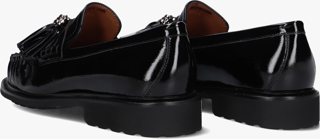 zwarte stefano lauran loafers pe2013