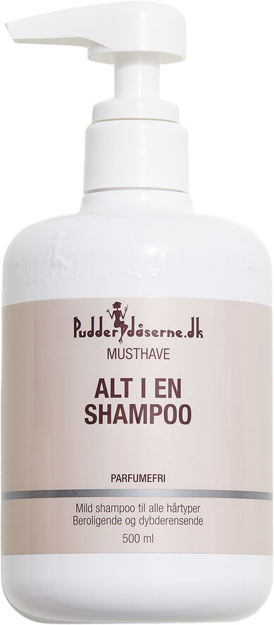 Pudderdåserne Pudderdåserne Alt I en Shampoo 500 ml