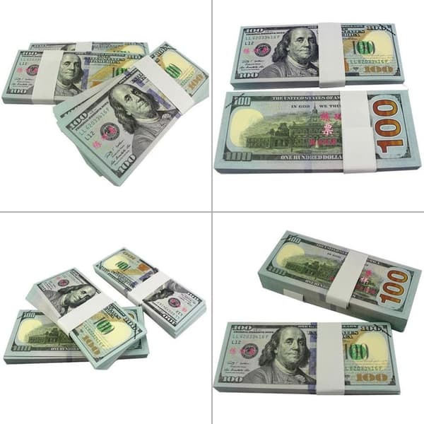 Lekepenger - 100 Amerikanske dollar (100 sedler)
