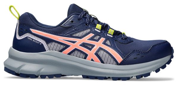Chaussures de Trail Running Femme Asics Trail Scout 3 Bleu Rose