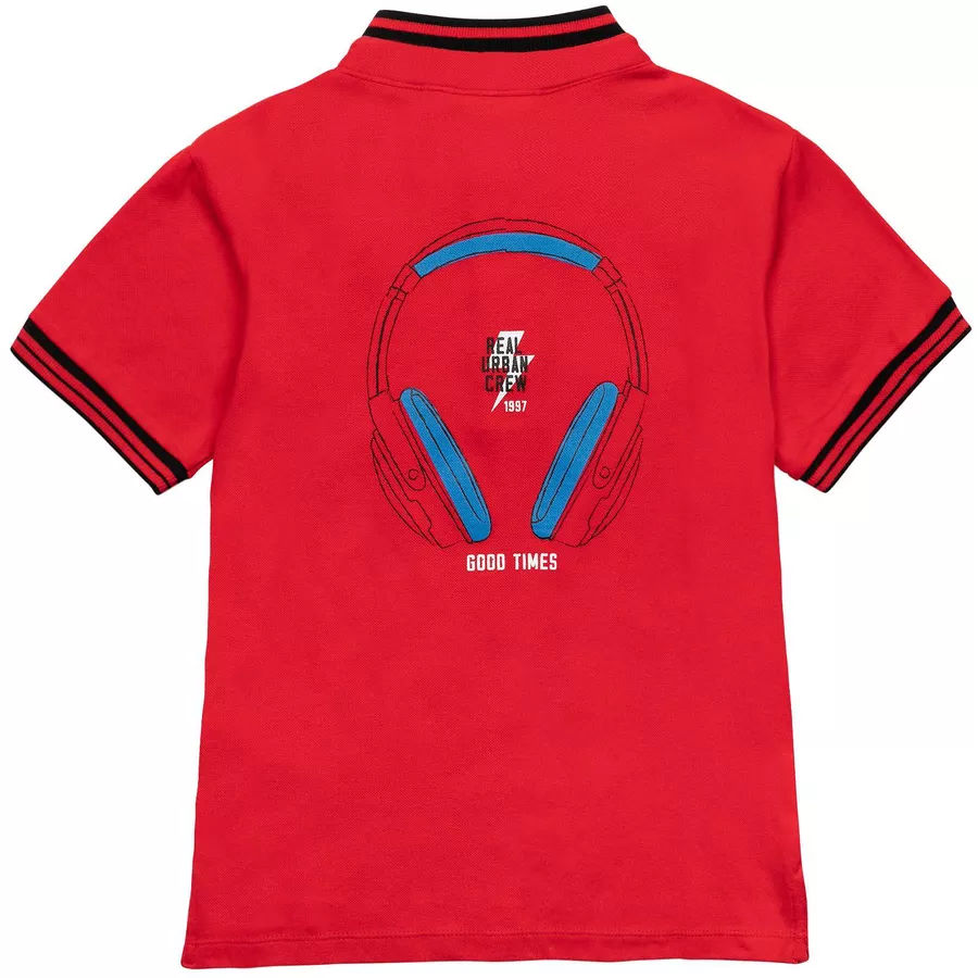 MINOTI Poloshirt Good Times Rot