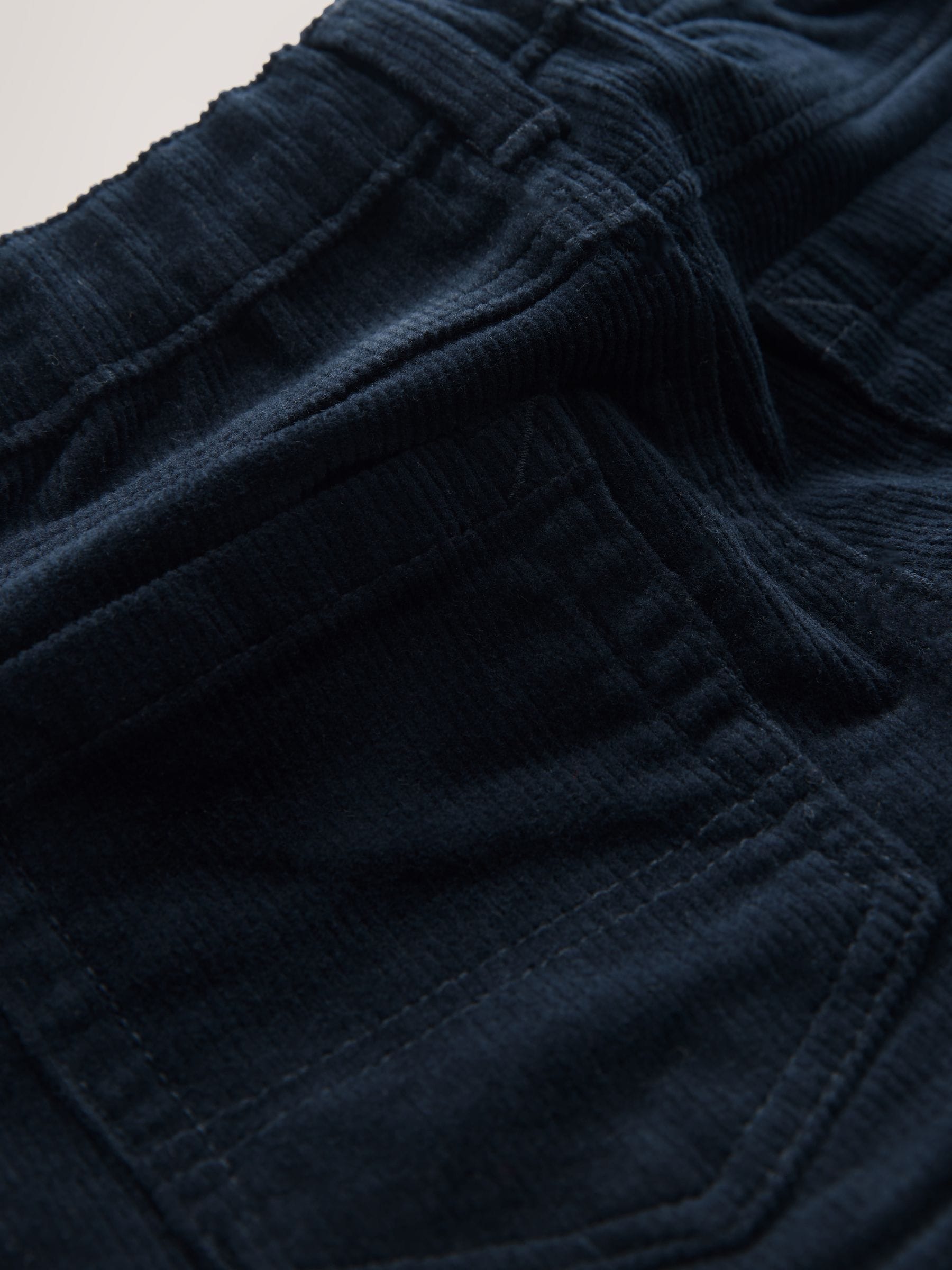 Marineblauw - Corduroy broek (3 mnd- 7 jr)