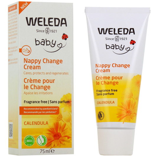 Crème pour le change au Calendula Weleda