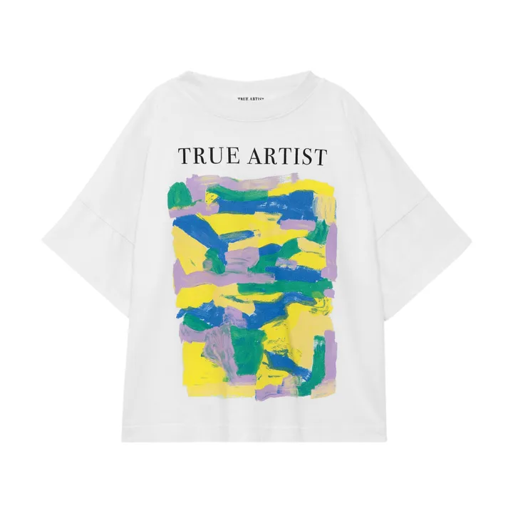 True Artist T-shirt Meadow | Blanc