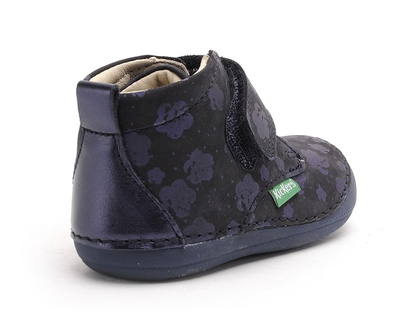 Kickers boots bottine bebe sabio fille bleu