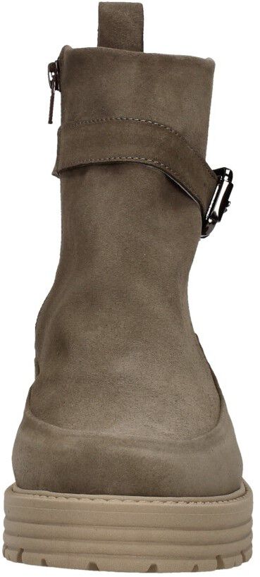 Aqa Enkellaarsjes Plat taupe