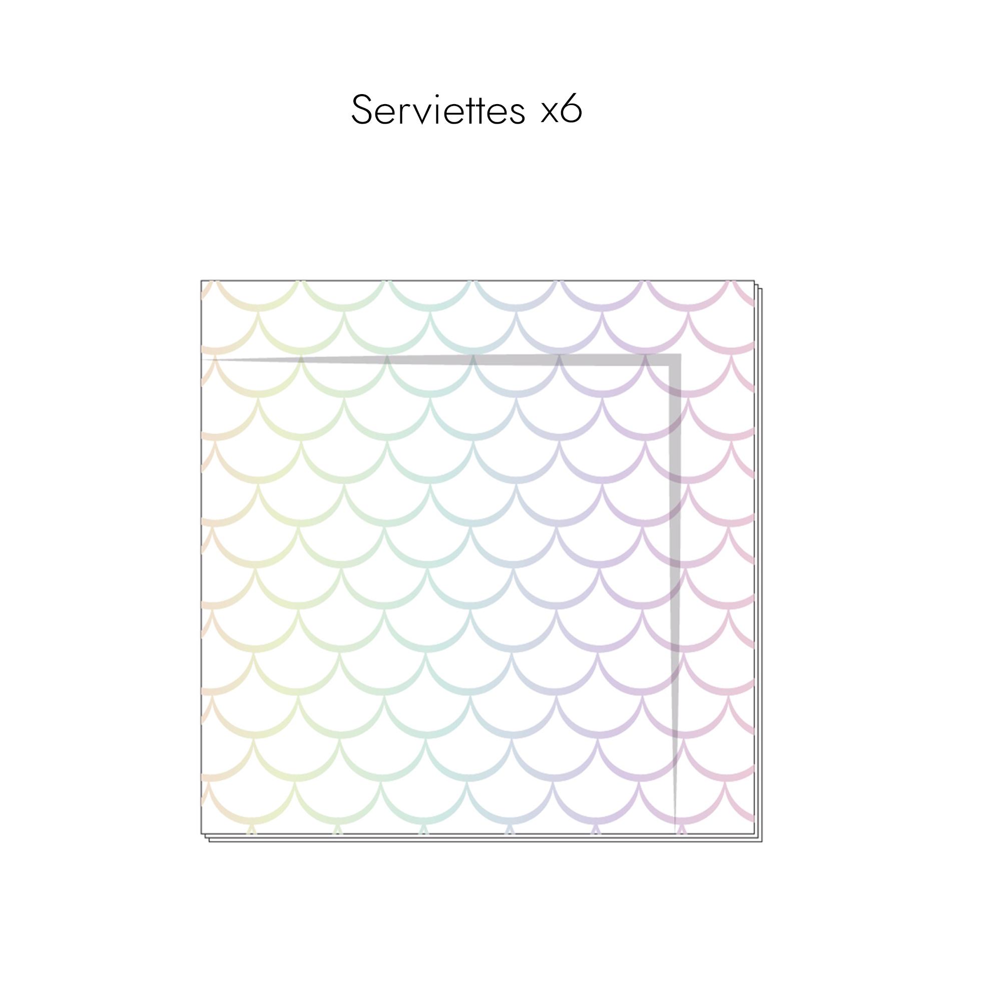 BOITE ANNIVERSAIRE SIRENE 53 PIECES