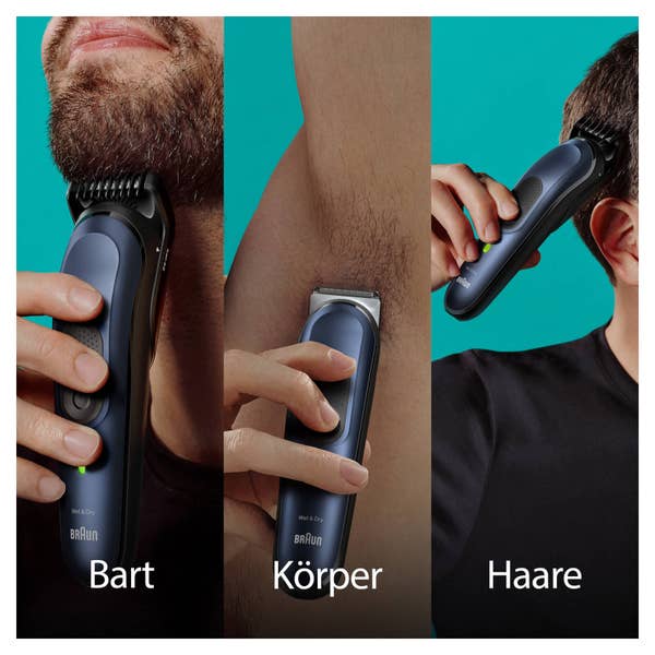Braun All-In-One Styling Set MGK7450, 11-in-1 Set für Bart, Haare, Bodygrooming und mehr