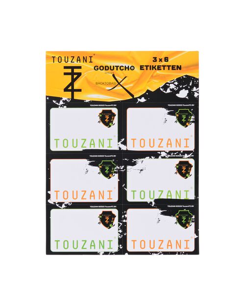 18 étiquettes Touzani