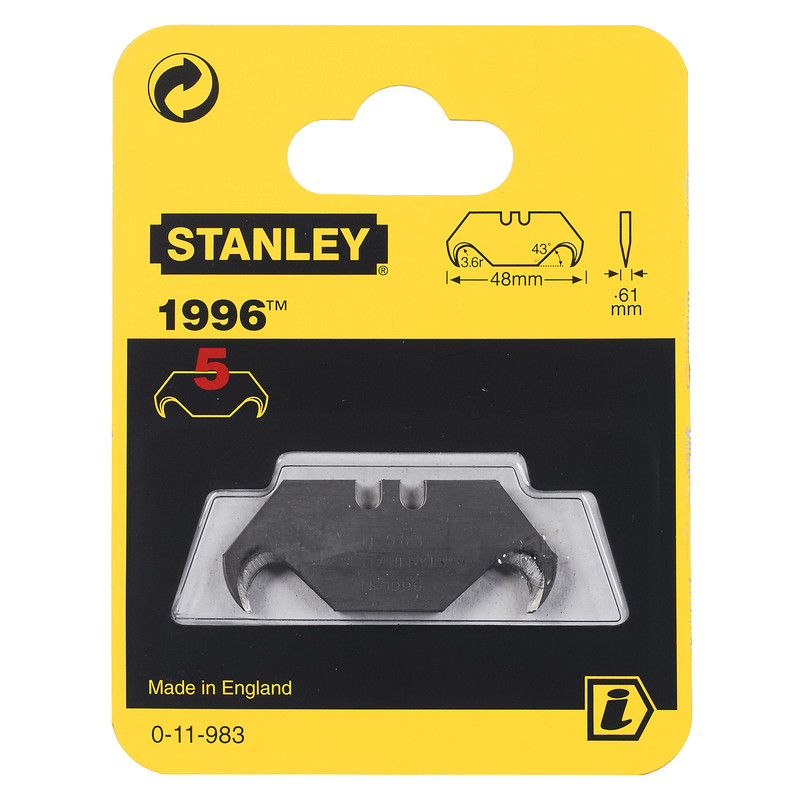 Stanley 1996 reserve haakmessen
