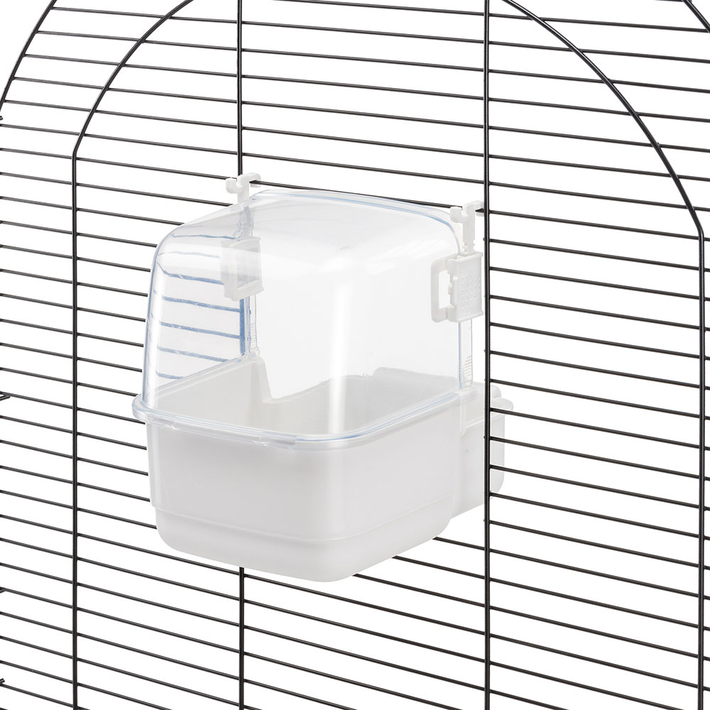 Bain petits perroquets perruches rio 3, oiseaux, plastique recyclé non toxique, ajustable, couleurs mélangées