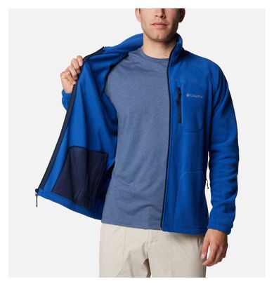 Polaire Zip Intégrale Columbia Fast Trek II Bleu Homme