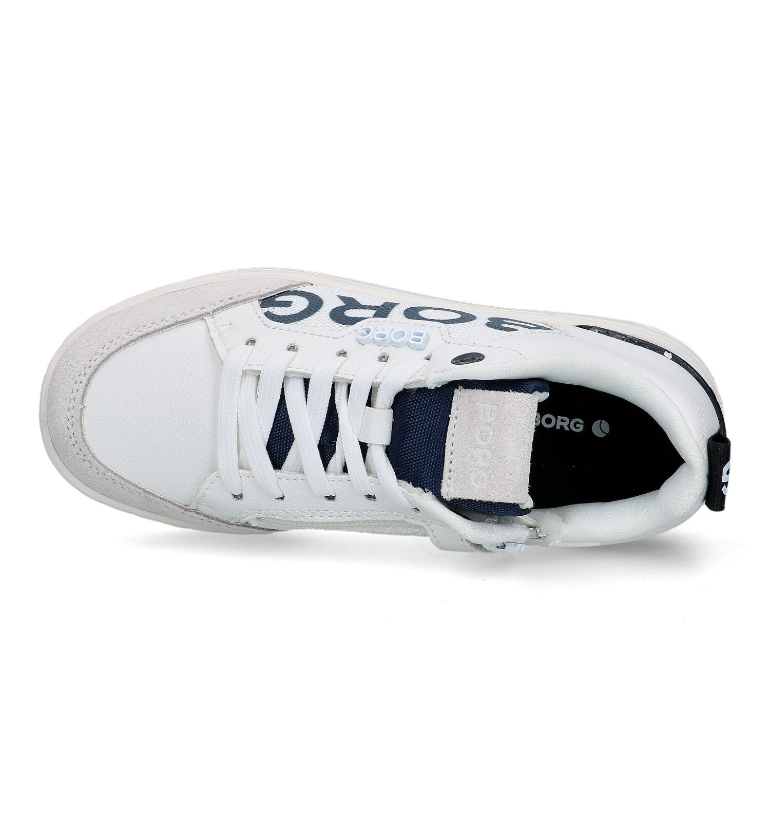 Veterschoenen wit