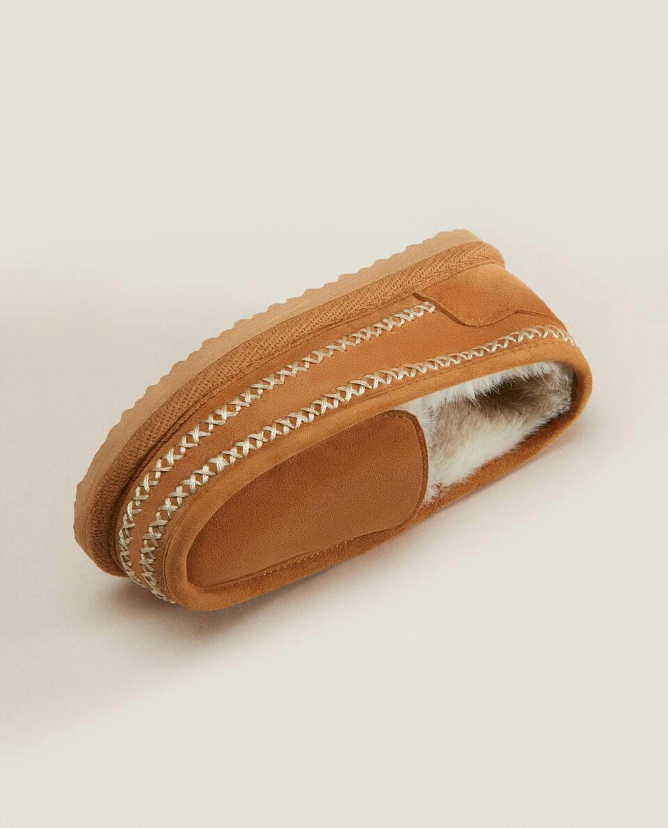 MOCASSINS DE COURO COM FORRO