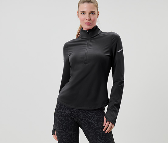 Thermo-Funktionsshirt, schwarz