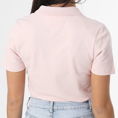 Polo Manches Courtes Femme 1985 Slim Pique 7823 Rose
