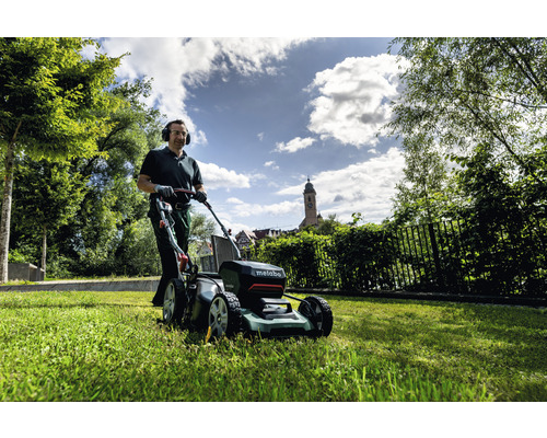 METABO RM 36-18 LTX BL 46 2x18V accu grasmaaier, inclusief mulchkit, zonder accu en lader