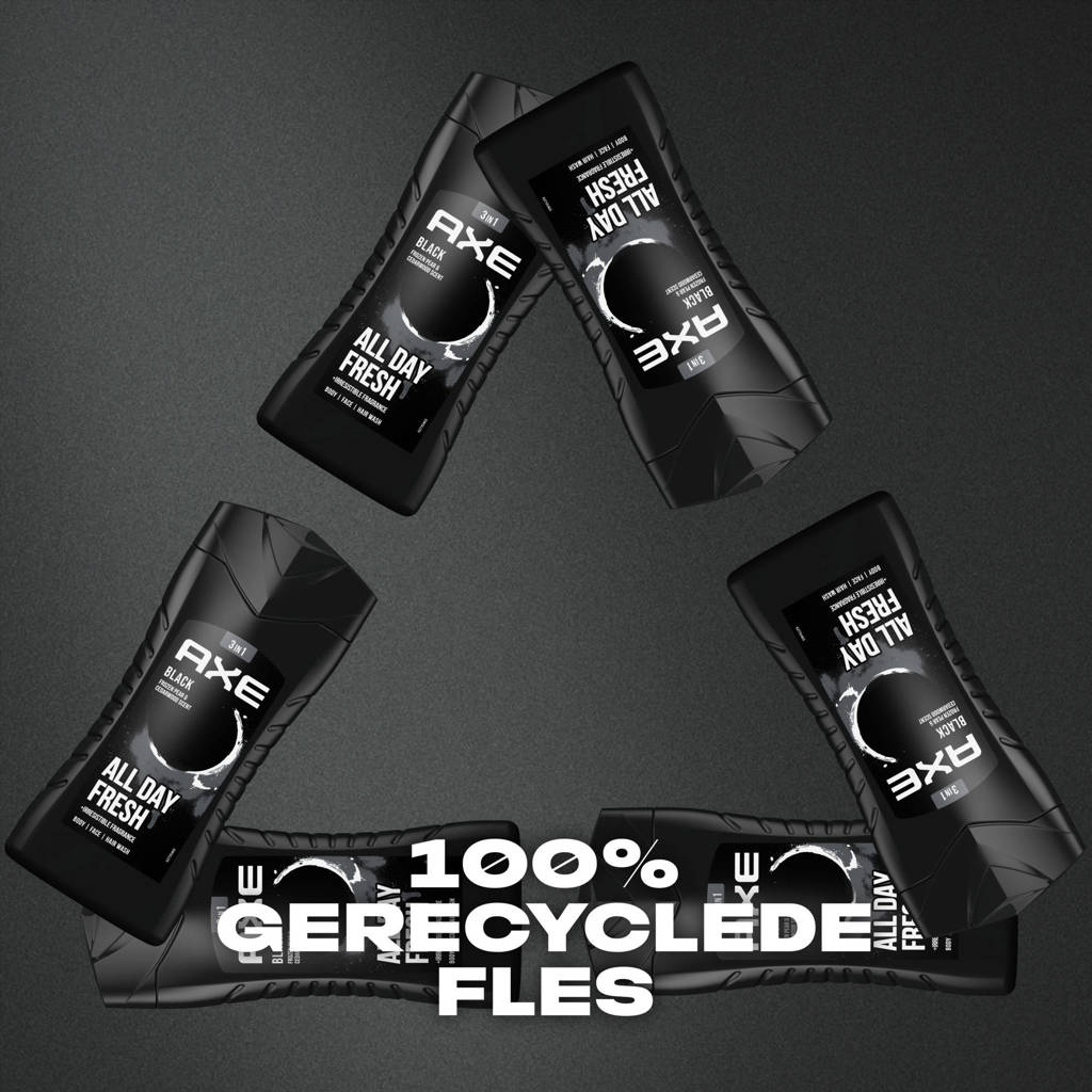SuperBlack 3-in-1 douchegel - 6 x 250 ml