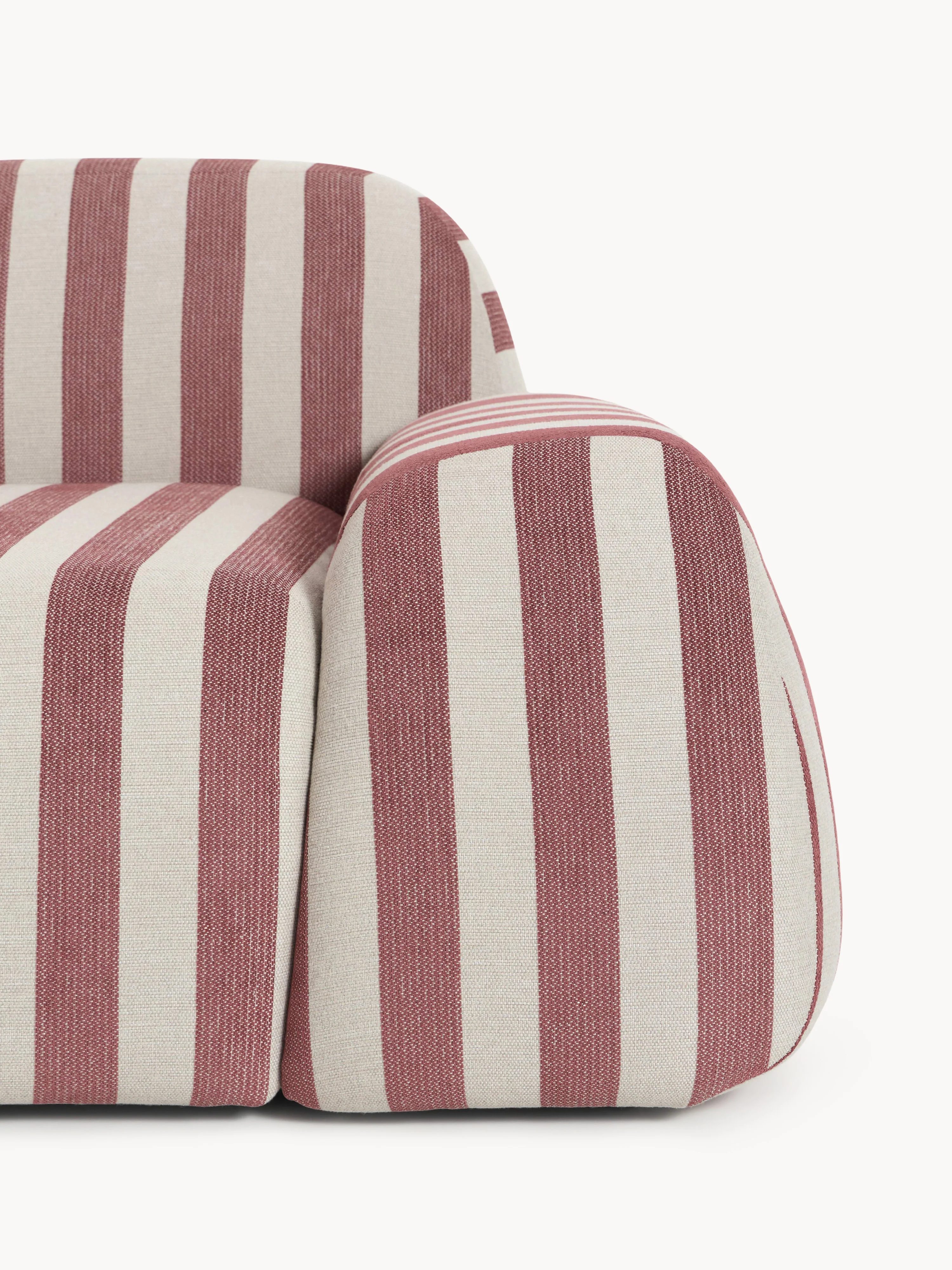 Modulaire teddy chaise longue Wolke (3-zits)