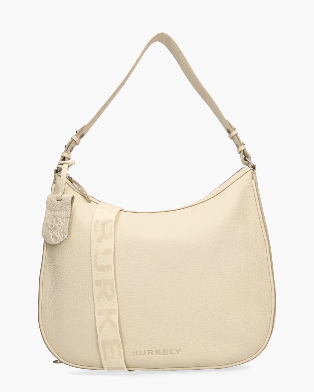 Burkely Always Alyx Hobo Round Bag Off-White Tas