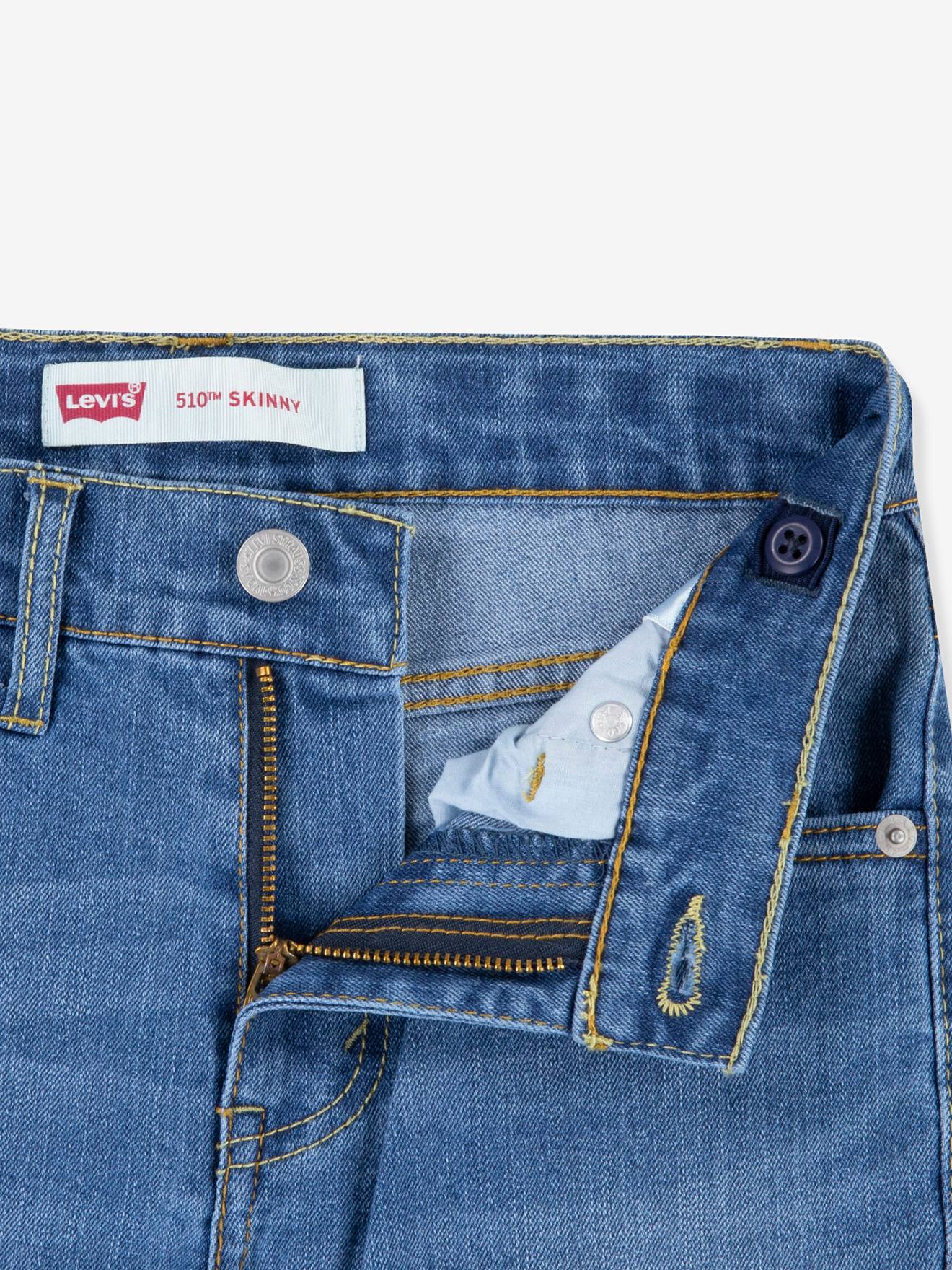 Calça jeans skinny 510 Levi's denim desbotado