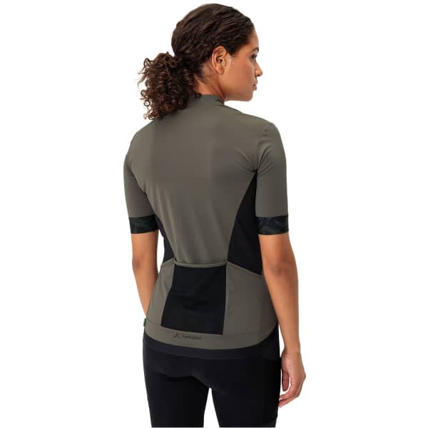 Maillot vélo VAUDE WOMEN'S KURO FZ TRICOT II KHAKI