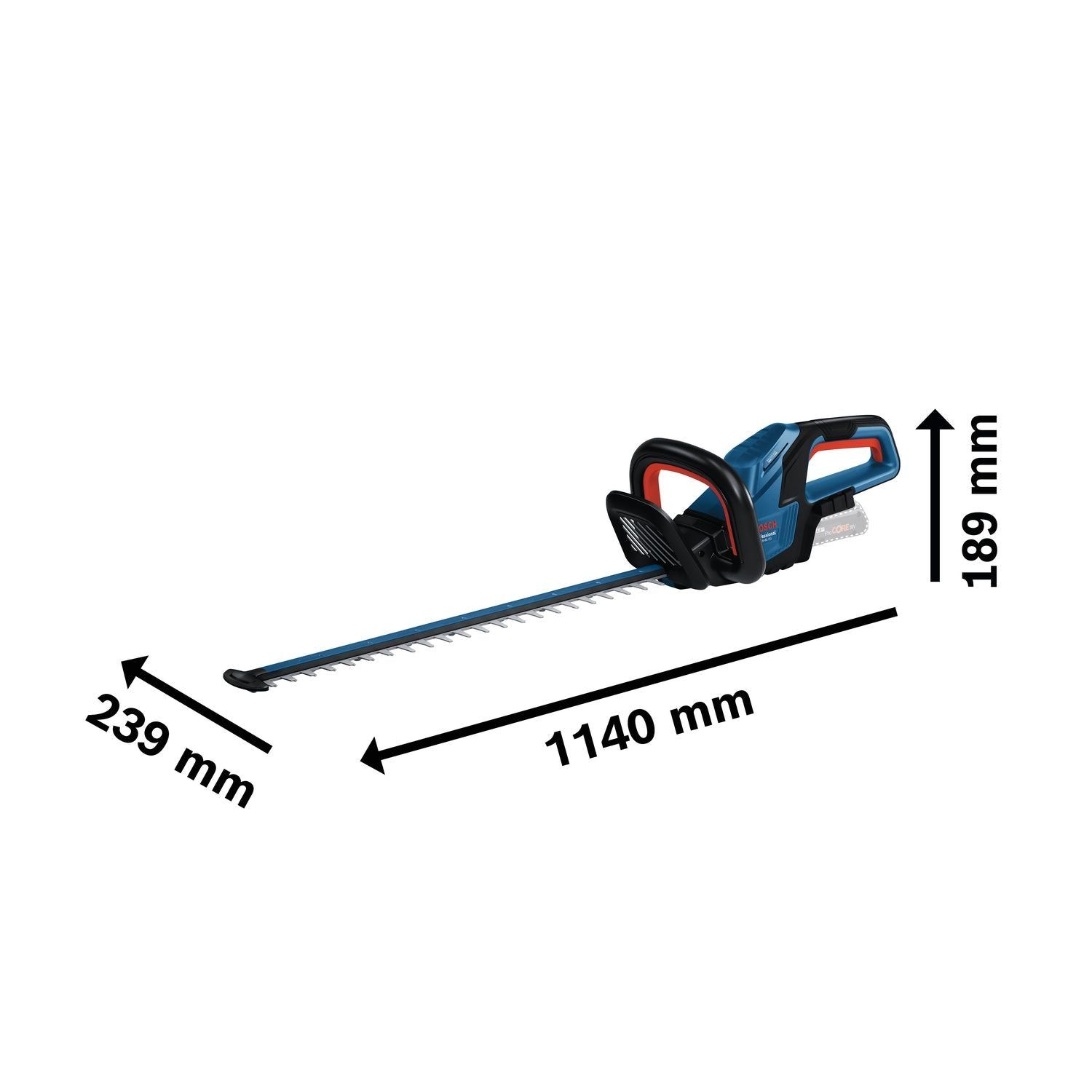 Bosch Professional GHE 18V-60 Accu heggenschaar 60cm 18V Basic Body - 06008C9000