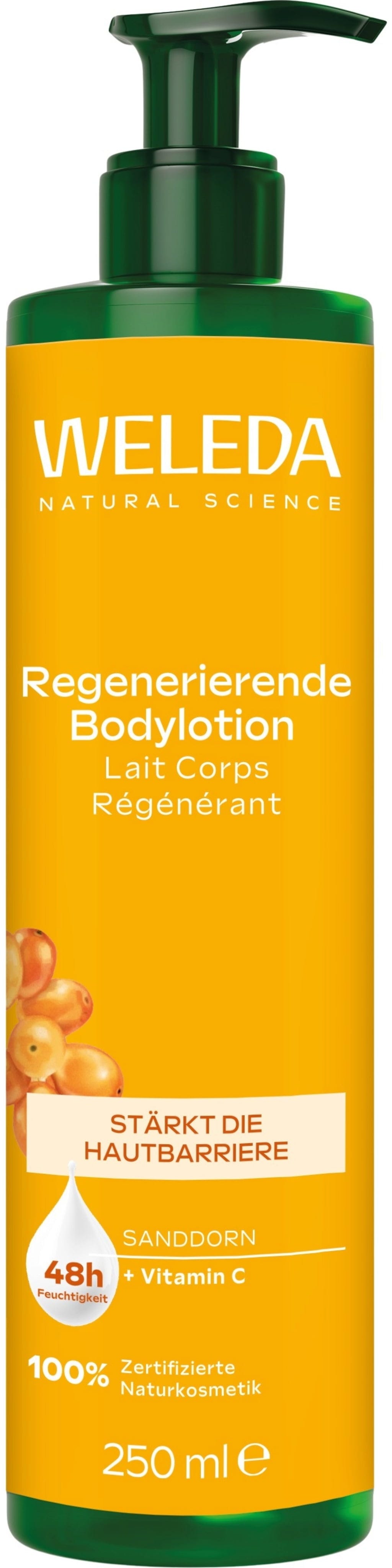 Weleda  Sanddorn & Vitamin C Regenerierende Bodylotion, 250 ml