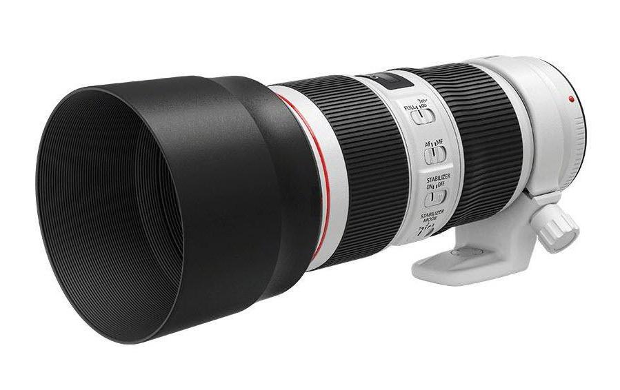 Zoomobjektiv EF 70-200mm F/4L IS II USM Canon EF<br>Mobiles Tele-Zoom mit Bildstabilisator