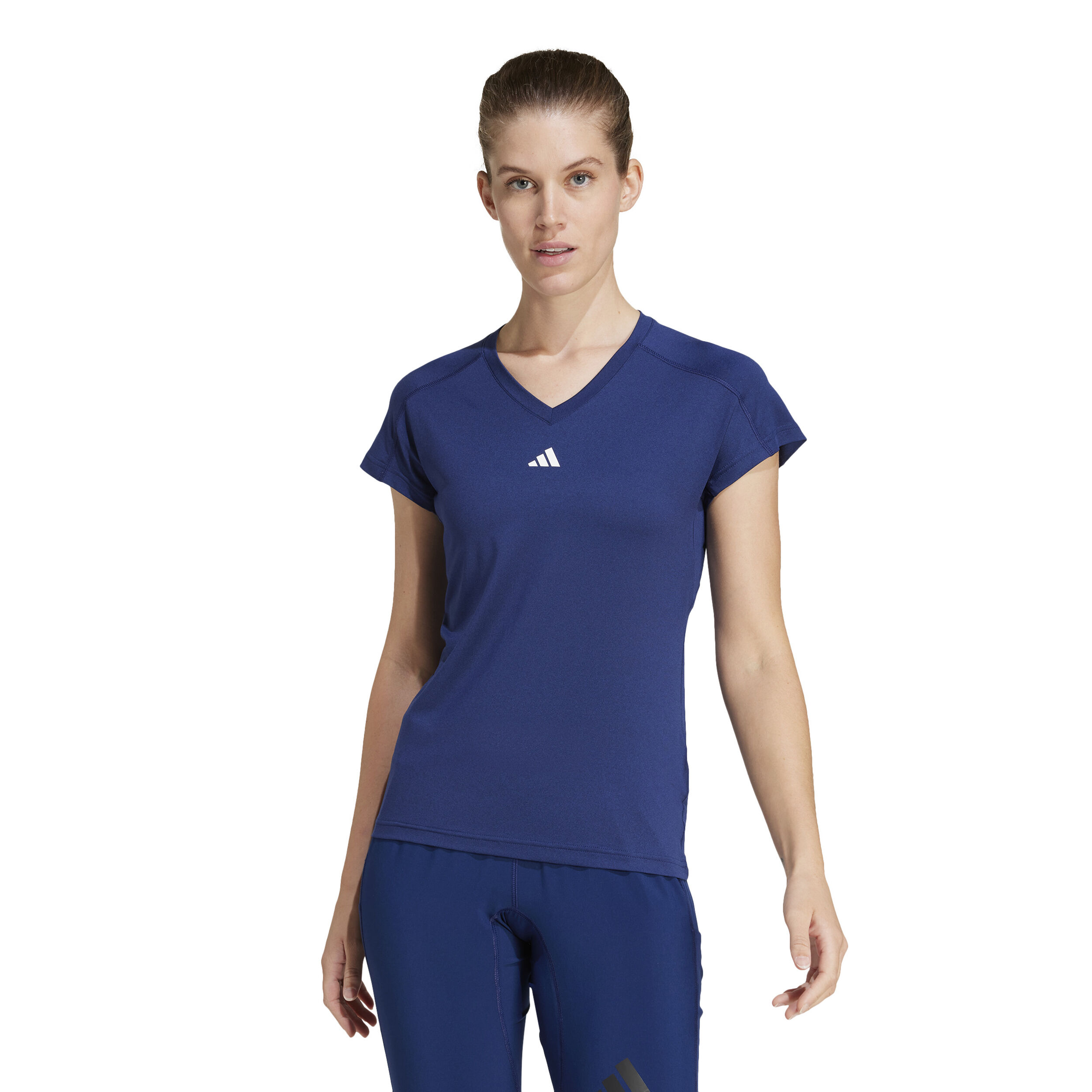 adidas Training Essentials T-shirt Femmes - Bleu Foncé
