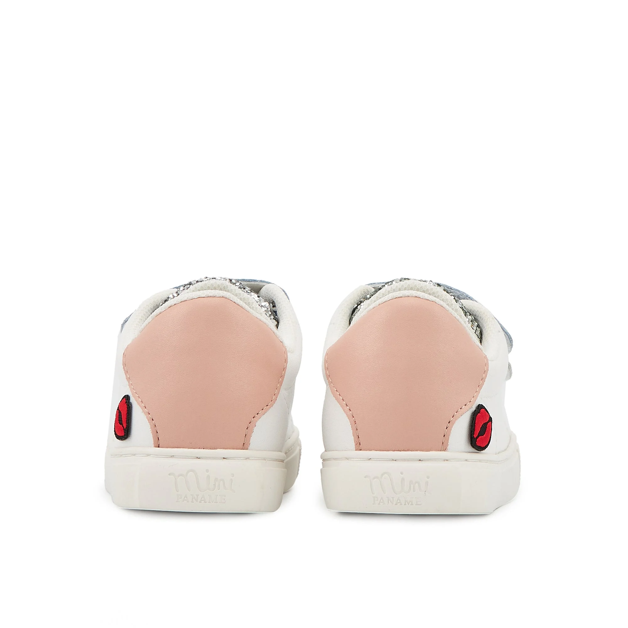 MINI EDITH J'ADORE MAMIE - Sneakers en cuir | Blanc