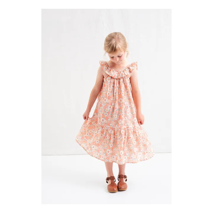Tocoto Vintage Robe Longue Florale | Rose