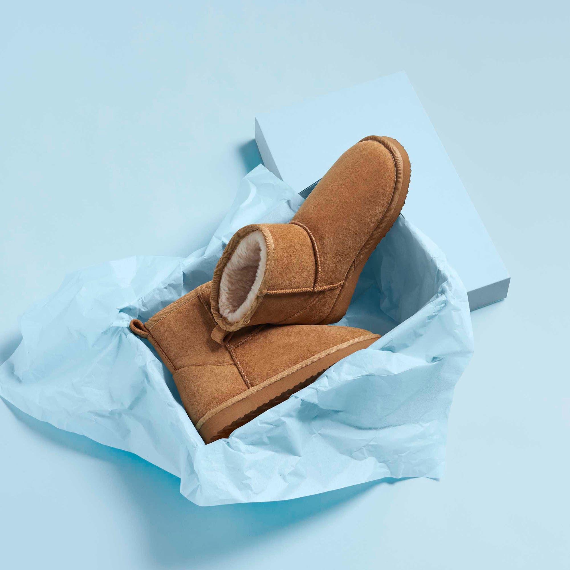 Bottines Fille cognac