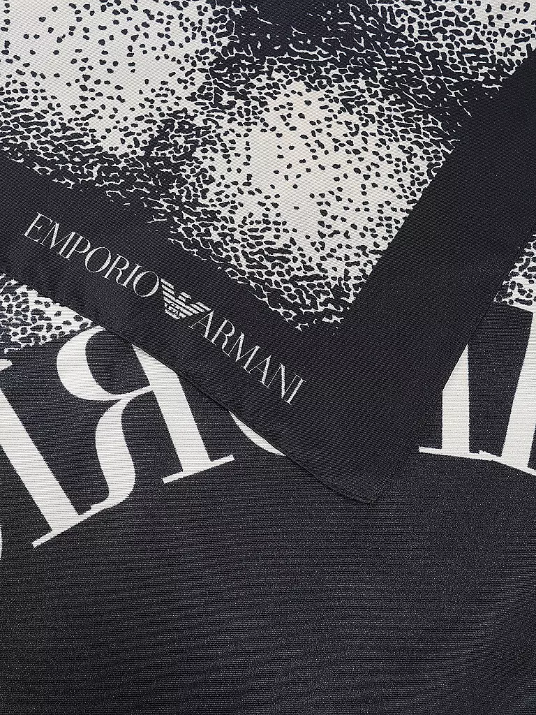 EMPORIO ARMANI Seidentuch  blau