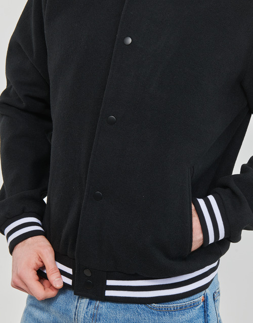 Jack & Jones - JJZAC WOOL BOMBER - Noir