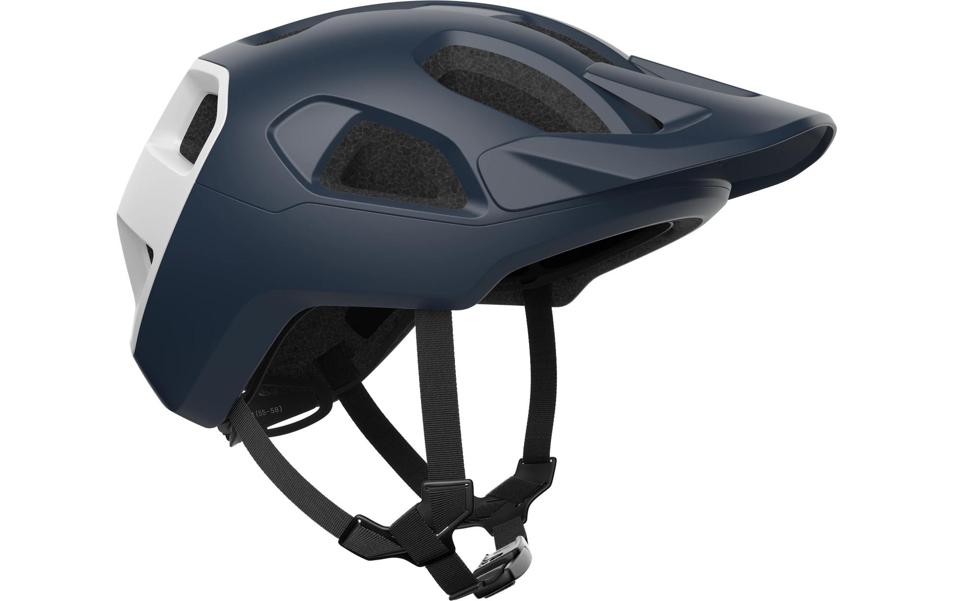 Helm Cularis Apatite Dunkelblau Matt/Hydrogen Weiss Matt, L<br>Velohelm