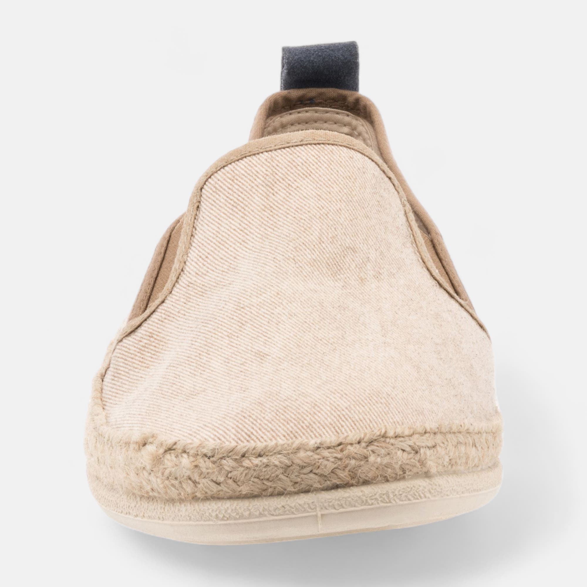 Tennis pieds sensibles Homme beige