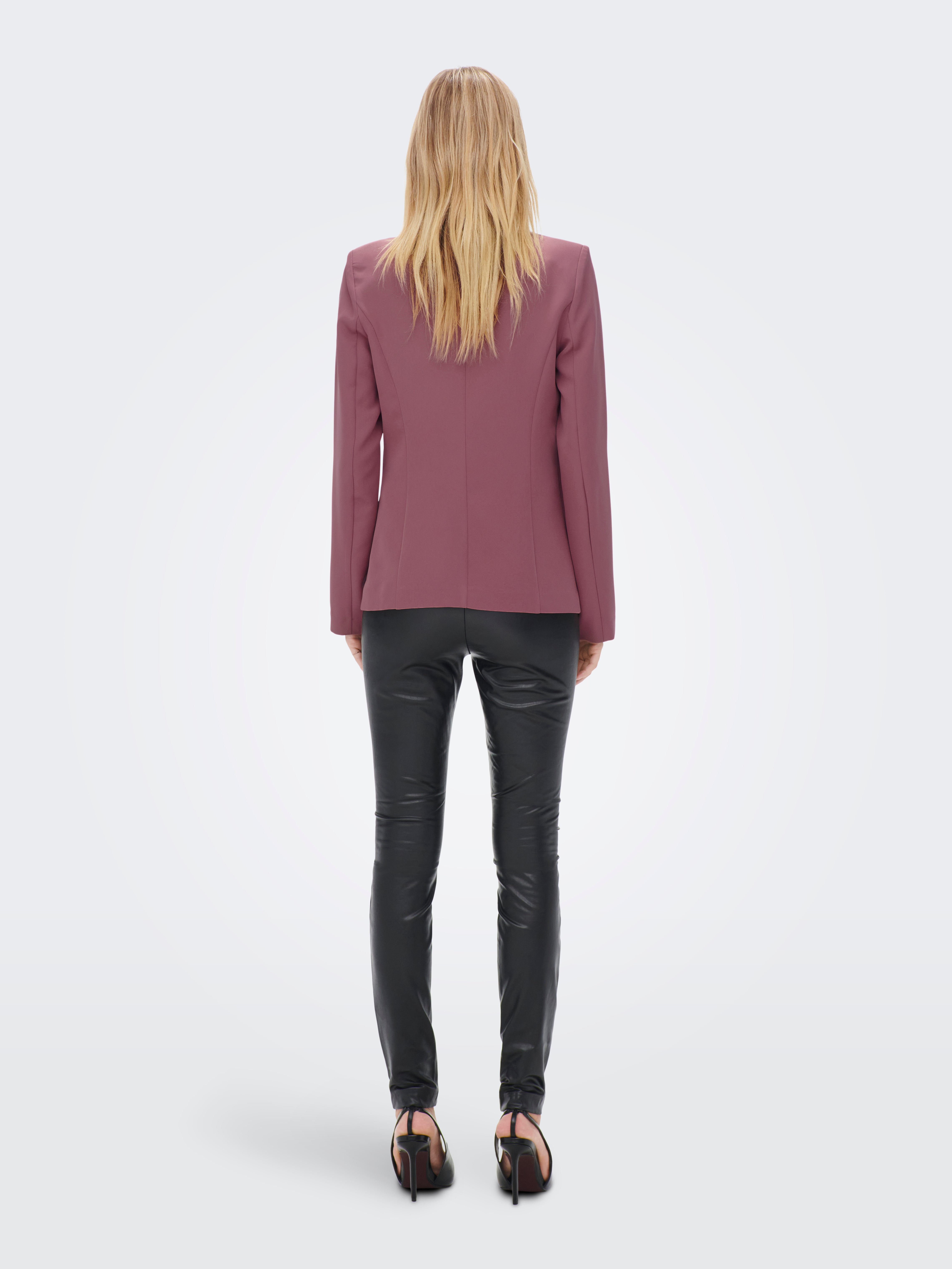 ONLGABI-ABBA Blazer Rose Brown