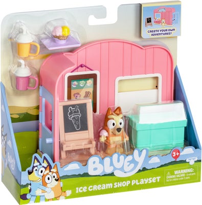 Bluey Lekesett Iskrembutikk med Figur