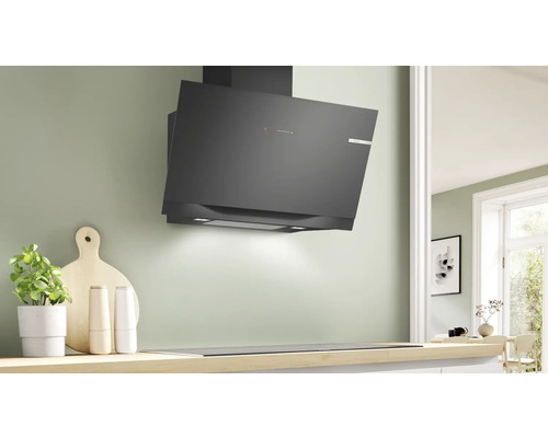 Bosch DWK91LT60 wandafzuigkap, 90 x 44,7 cm (B x D), zwart