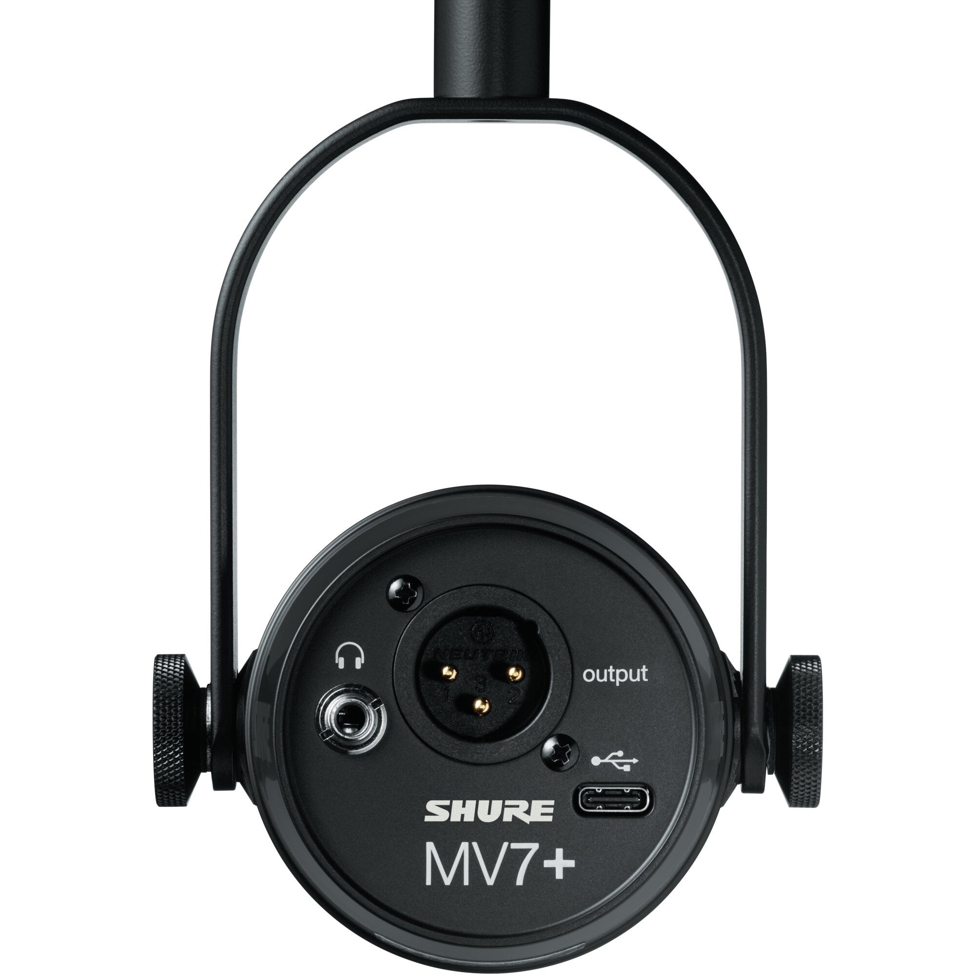 Shure Motiv MV7+ Black dynamische xlr/usb broadcast microfoon