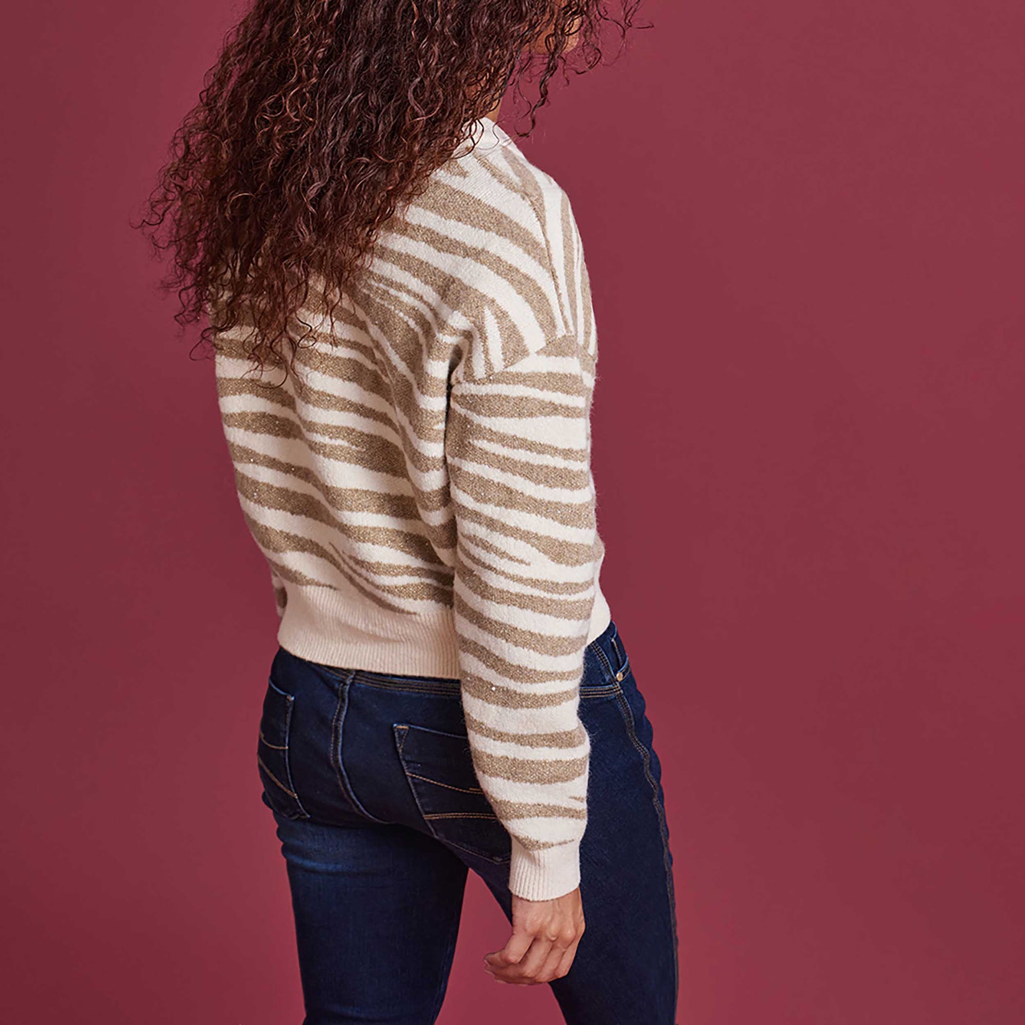 Gilet Femme beige