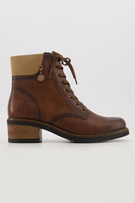 Leder-Stiefeletten, Remonte x Elle, Cord, Weite G